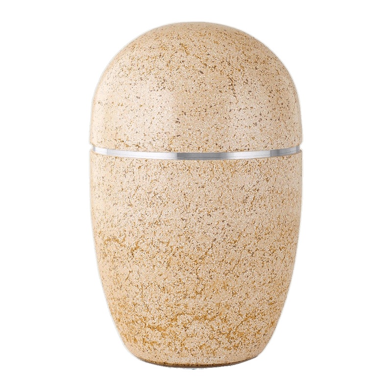 Atlanta Tan Ceramic Cremation Urn