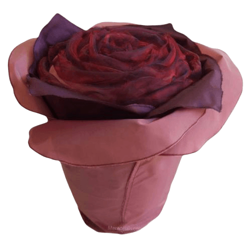 Aubergine Rose Cremation Urn