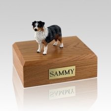 Australian Sheepdog Blue Docked X Large Dog Urn