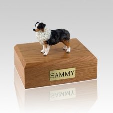 Australian Sheepdog Blue Dog Urns