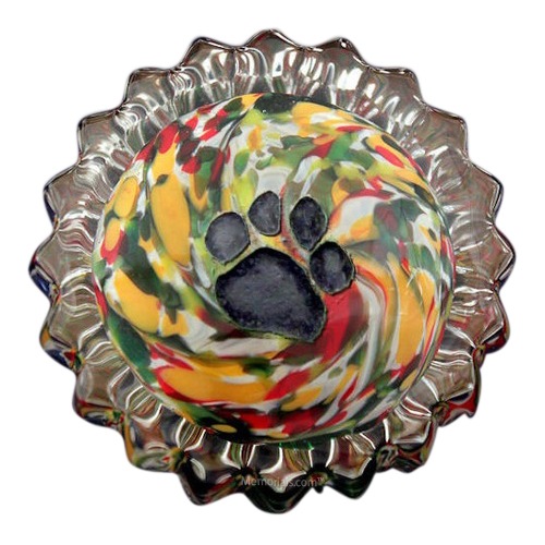 Autumn Swirl Pet Keepsake Urn