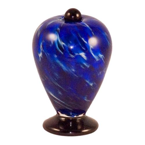 Azul Glass Pet Keepsake Urn