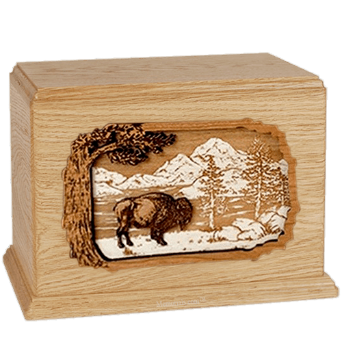 Bison Maple Companion Urn