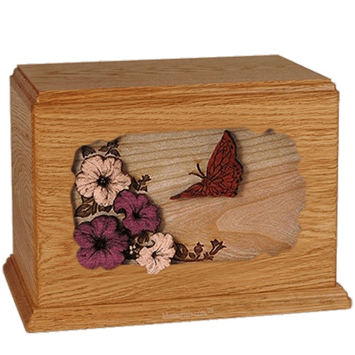 Butterfly Mahogany Companion Urn