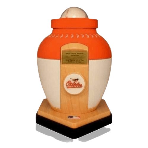 Baltimore Orioles Baseball Cremation Urn Baltimore Orioles Baseball Cremation Urn