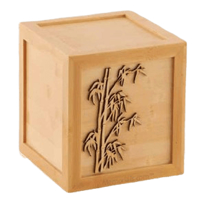 Bamboo Sunset Wood Cremation Urn