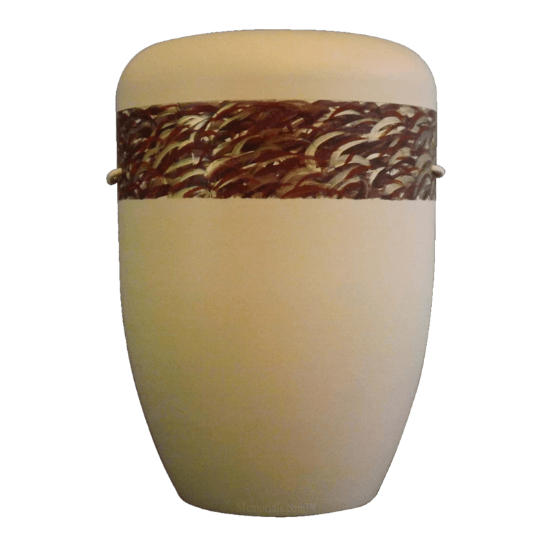 Gold Grass Biodegradable Urn