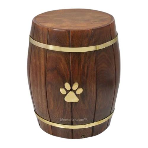 Barrel Of Love Pet Cremation Urn