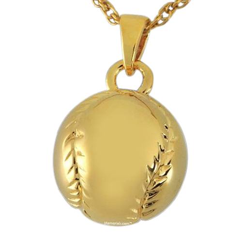 Baseball Cremation Pendant II