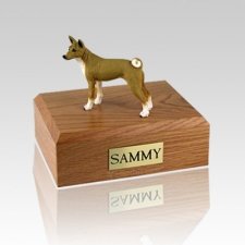 Basenji Large Dog Urn