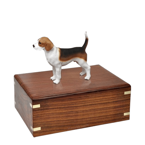Beagle Standing Medium Doggy Urn