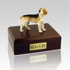 Beagle Standing X Large Dog Urn