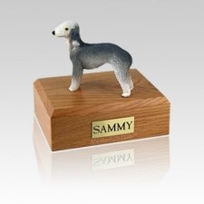 Bedlington Terrier Medium Dog Urn