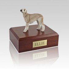 Bedlington Terrier Tan Large Dog Urn