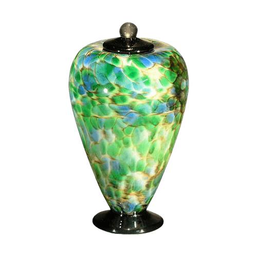 Belleza Glass Small Cremation Urn
