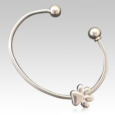 Big Paw Cremation Bangle