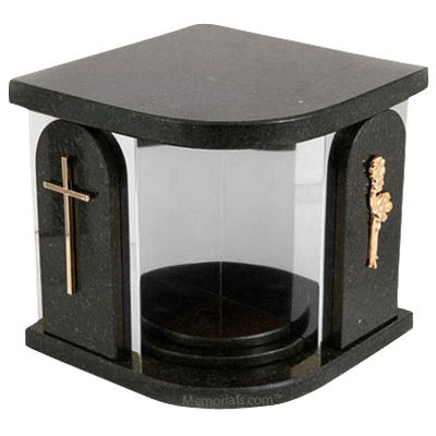 Black Church Silver Urn For Two