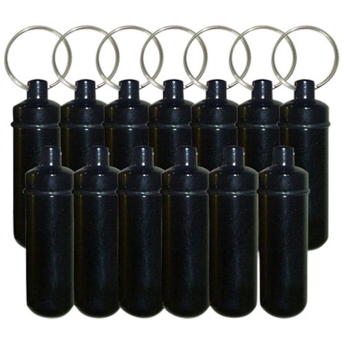 Black Cremation Discount Keychains