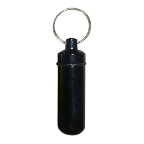 Black Cremation Keychain