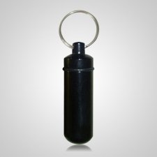 Black Pet Keepsake Keychain