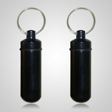 Black Pet Keepsake Keychains