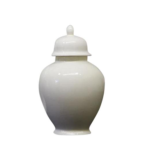 Blanc Medium Ceramic Pet Urn