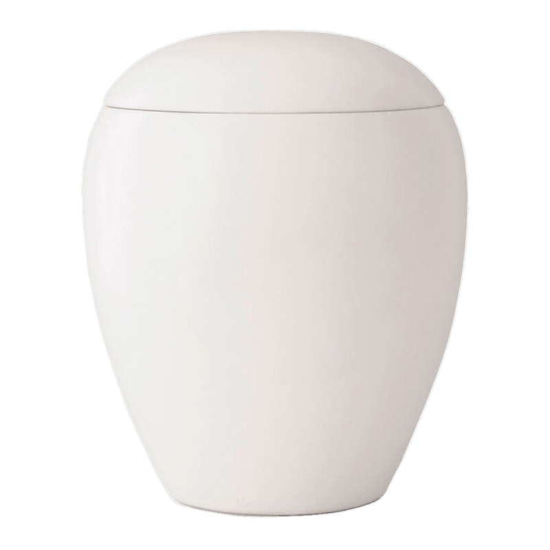 Blanco Ceramic Keepsake Urn