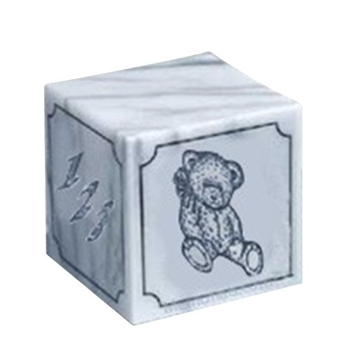 ABC Teddy Block Marble Urn