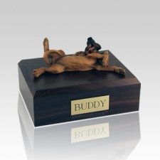 Bloodhound Laying Dog Urns