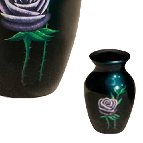 Blooming Rose Keepsake Cremation Urn