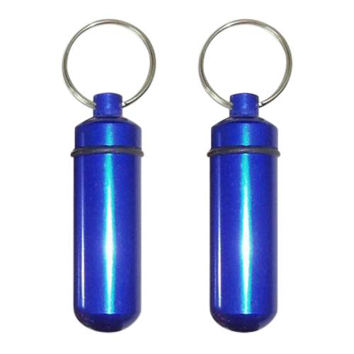 Blue Cremation Keychains