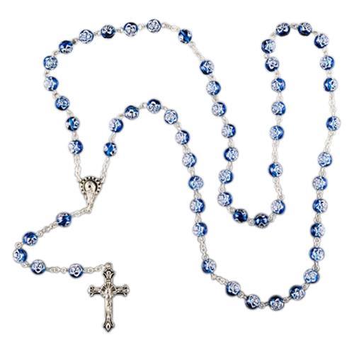 Blue Crystal Rosary