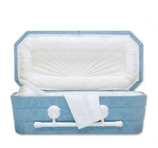 Blue Eternity Child Caskets