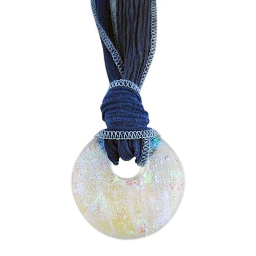 Blue Translucence Small Ash Pendant