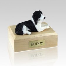 Border Collie Resting Dog Urns