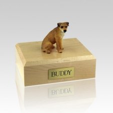 Border Terrier Large Dog Urn