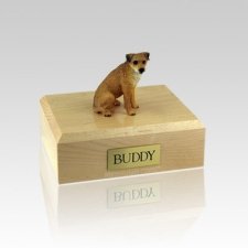 Border Terrier Medium Dog Urn