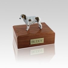 Borzoi Small Dog Urn