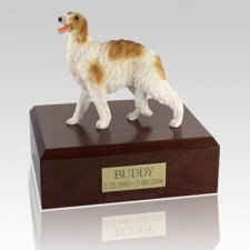 Borzoi Standing Dog Urns