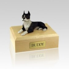 Boston Terrier Large Dog Urn