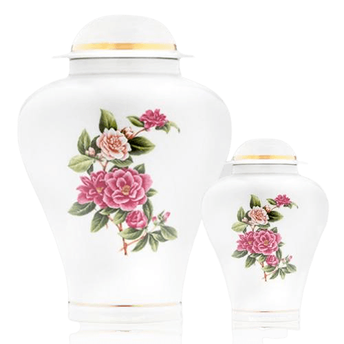 Bouquet Porcelain Cremation Urns