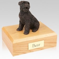 Bouvier Bronze X Large Dog Urn