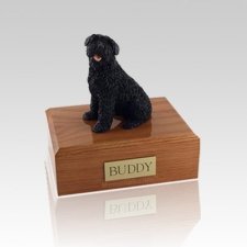 Bouvier Small Dog Urn