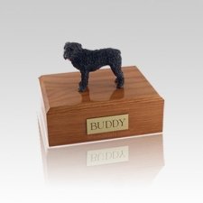 Bouvier Standing Small Dog Urn