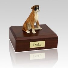 Boxer Large Dog Urn