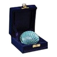 Brass Shell Keepsake Cremation Urn