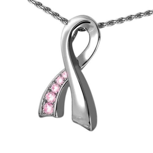 Breast Cancer Cremation Pendant