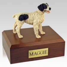 Brittany Black Dog Urns