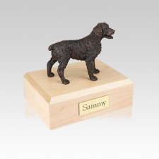 Brittany Bronze Small Dog Urn