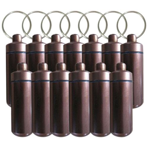 Brown Cremation Discount Keychains